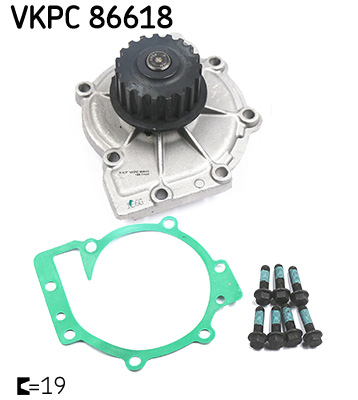 SKF Vízpumpa VKPC86618_SKF